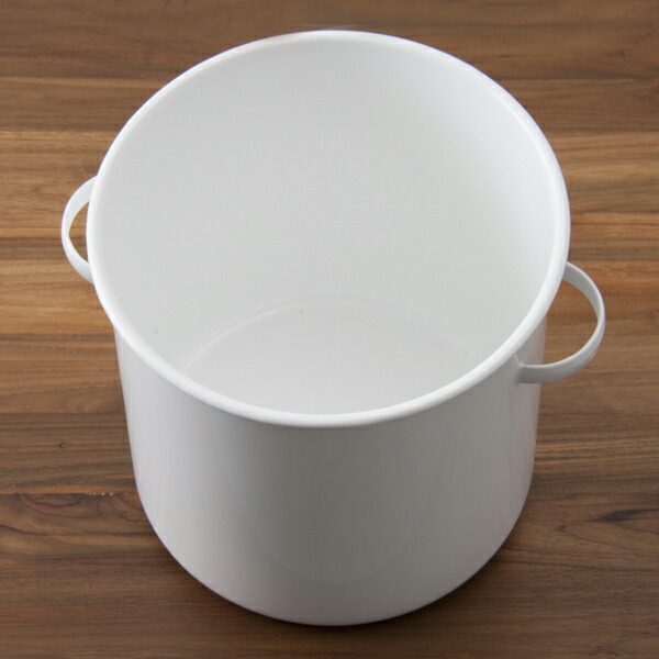 野田琺瑯　ラウンドストッカー　21cm