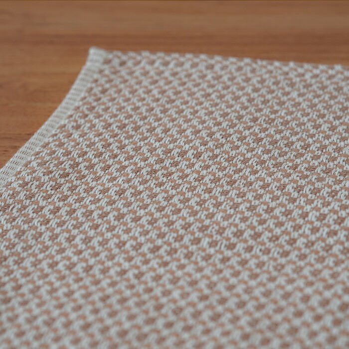 ■【送料無料】【2枚セット】【プロキッチン別注】フコカ　キッチンクロス　モカムース　大判サイズ　46×70cm　/　Fucoca.