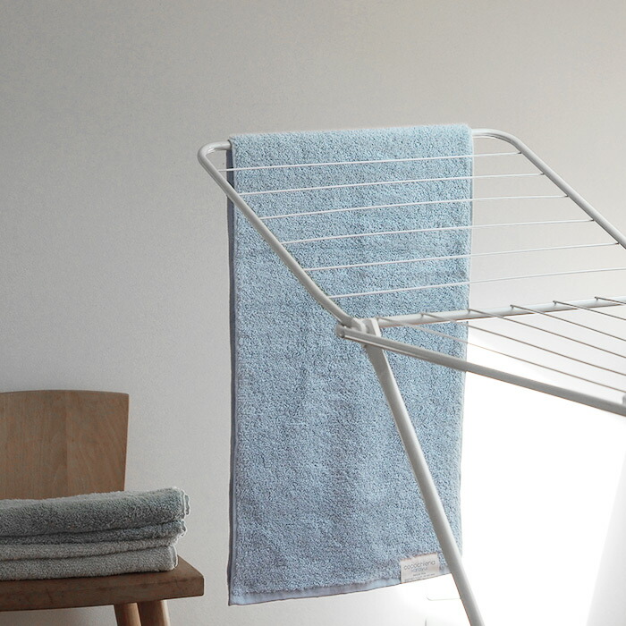 ココチエナ　カラユイ　スリムバスタオル　ブルー　34×120cm　/　cocochiena