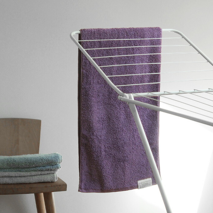 ココチエナ　カラユイ　スリムバスタオル　ダークパープル　34×120cm　/　cocochiena