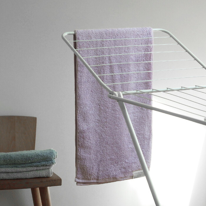 ココチエナ　カラユイ　スリムバスタオル　パープル　34×120cm　/　cocochiena