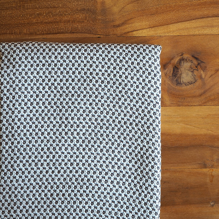 ■【送料無料】【2枚セット】【プロキッチン別注】フコカ　キッチンクロス　ダークグレー　ハーフサイズ　34×46cm　/　Fucoca.