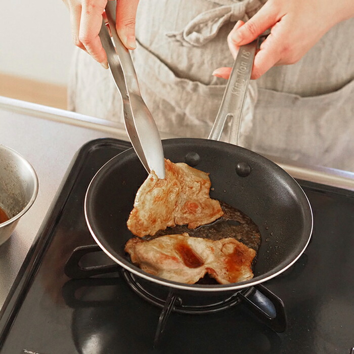 中尾アルミ製作所　キングフロンフライパン浅型 18cm