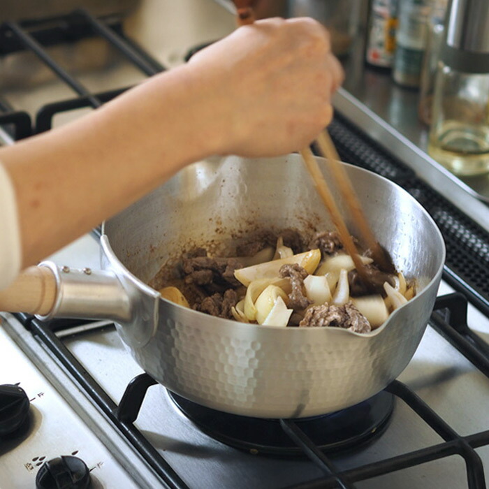 中尾アルミ製作所　雪平鍋　21cm