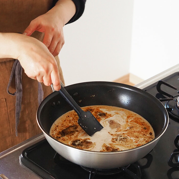 中尾アルミ製作所　シルクフライパン　深型（新ステンキャスト）　27cm