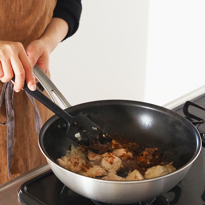 中尾アルミ製作所　シルクフライパン　深型（新ステンキャスト）　27cm