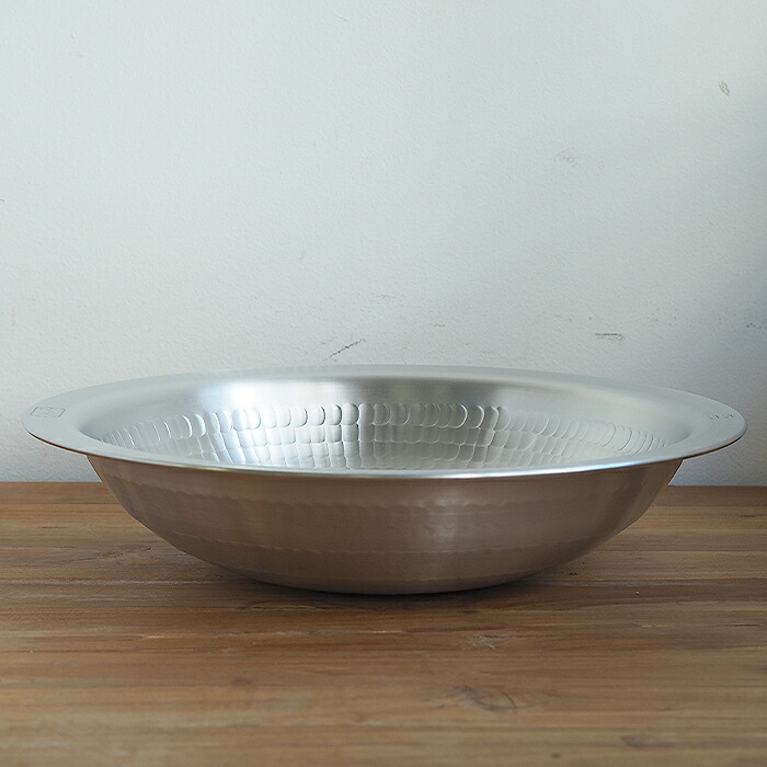 中尾アルミ製作所　N-26　打出うどんすき鍋　33cm