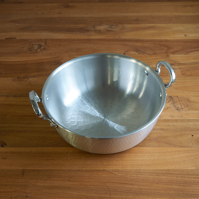 中尾アルミ製作所　N-39　打出浅鍋（揚鍋）21cm