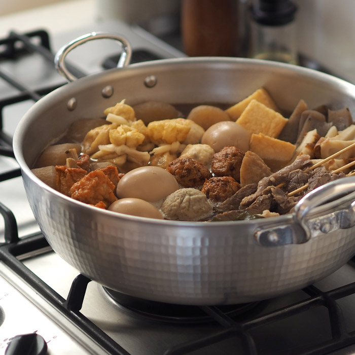 中尾アルミ製作所　N-39　打出浅鍋（揚鍋）30cm