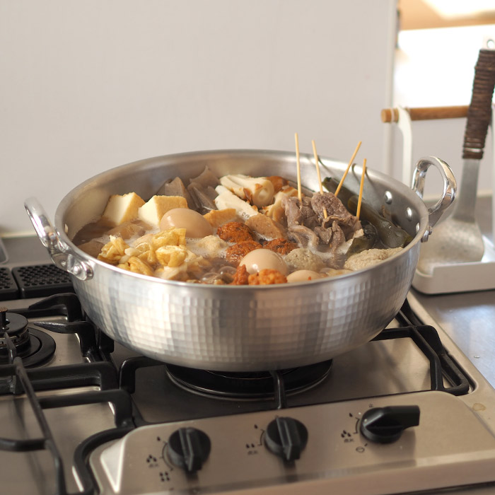 中尾アルミ製作所　N-39　打出浅鍋（揚鍋）30cm