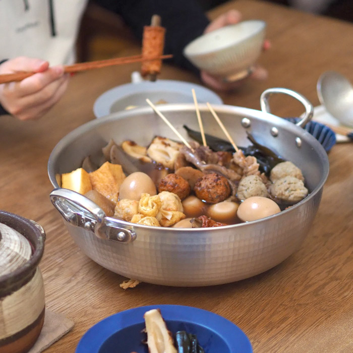 中尾アルミ製作所　N-39　打出浅鍋（揚鍋）30cm