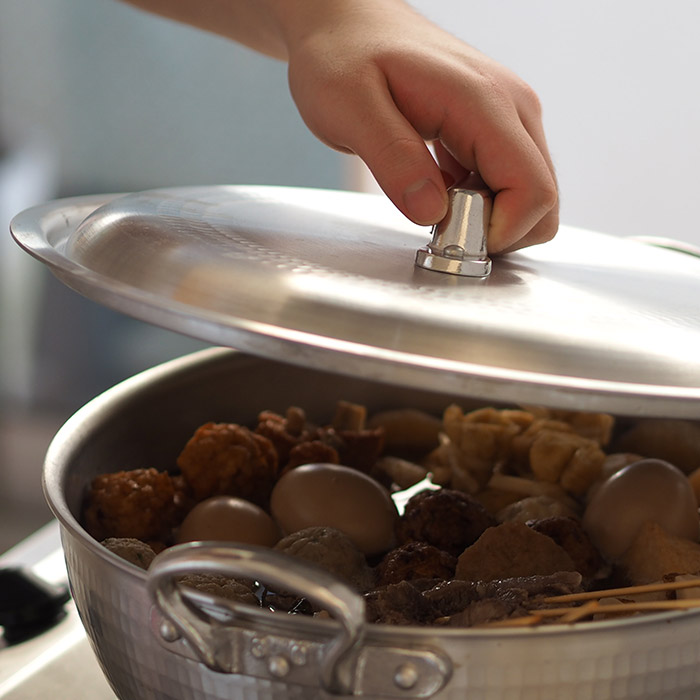 中尾アルミ製作所　打出浅鍋（揚鍋）用フタ　30cm