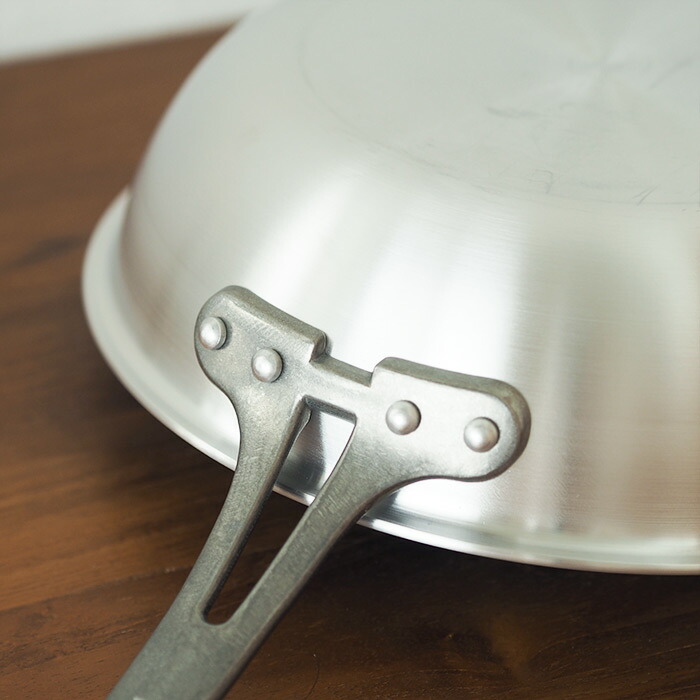 中尾アルミ製作所　シルクフライパン　浅型（新ステンキャスト）　27cm