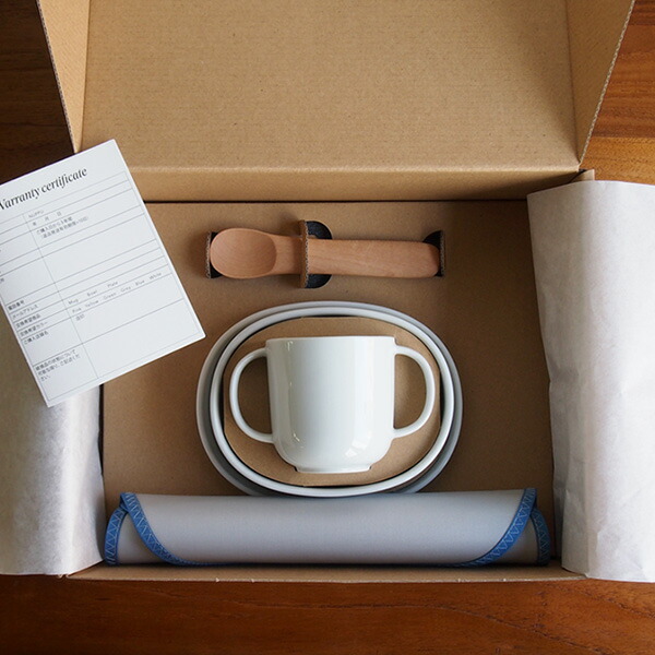 【取扱終了0706】NUPPU　赤ちゃんのお食事セット　ウィンドフラワー　※