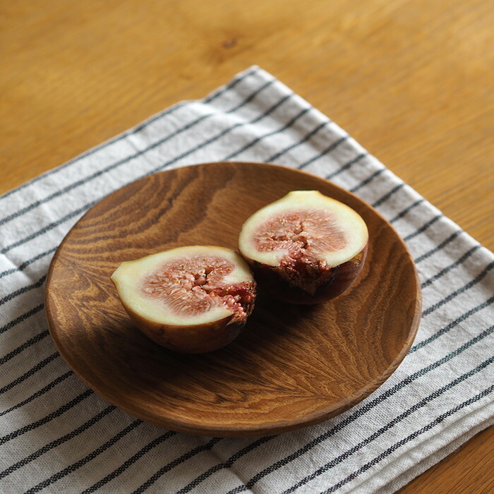 日曜雑貨　プレート ラウンドS　チーク　/　SUNDAY SUPPLIES