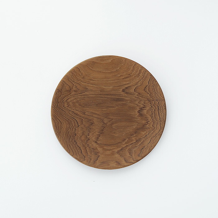 日曜雑貨　プレート ラウンドM　チーク　/　SUNDAY SUPPLIES