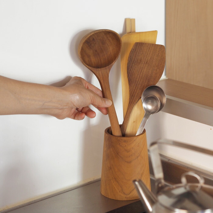 日曜雑貨　ツールスタンド　チーク　/　SUNDAY SUPPLIES