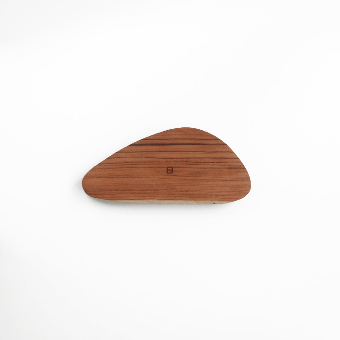 日曜雑貨　トライアングルトレー　Ｓ　チーク　/　SUNDAY SUPPLIES　