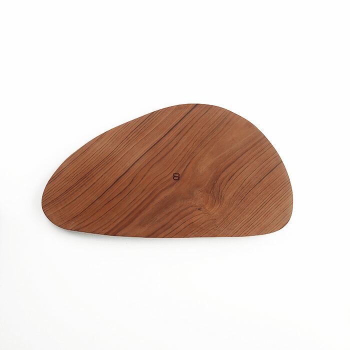 日曜雑貨　トライアングルトレー　Ｌ　チーク　/　SUNDAY SUPPLIES