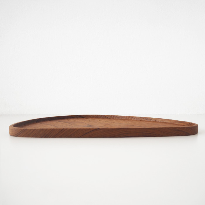 日曜雑貨　トライアングルトレー　Ｌ　チーク　/　SUNDAY SUPPLIES