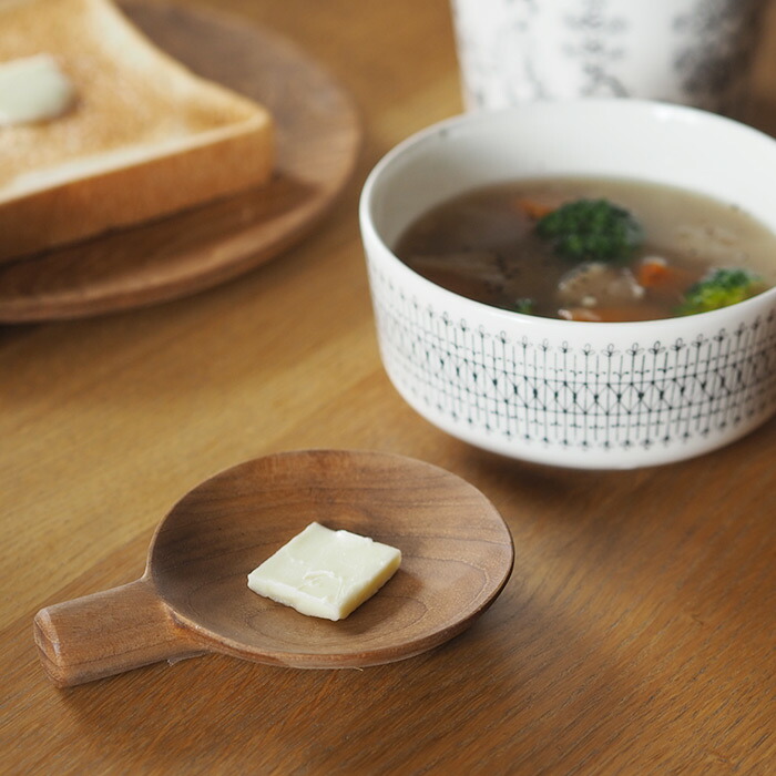 日曜雑貨　プレート ラケットＳ　チーク　/　SUNDAY SUPPLIES