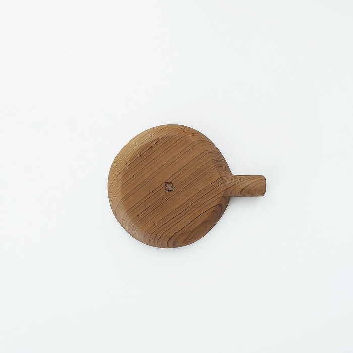 日曜雑貨　プレート ラケットM　チーク　/　SUNDAY SUPPLIES