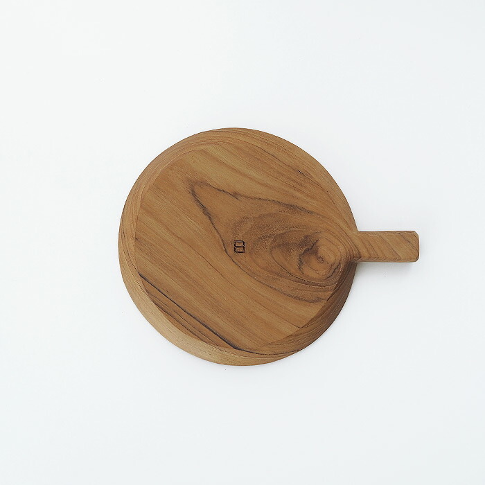 日曜雑貨　プレート ラケット L　チーク　/　SUNDAY SUPPLIES