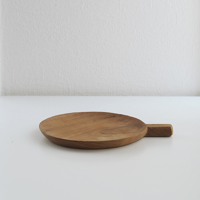 日曜雑貨　プレート ラケット L　チーク　/　SUNDAY SUPPLIES