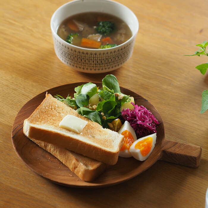 日曜雑貨　プレート ラケット L　チーク　/　SUNDAY SUPPLIES