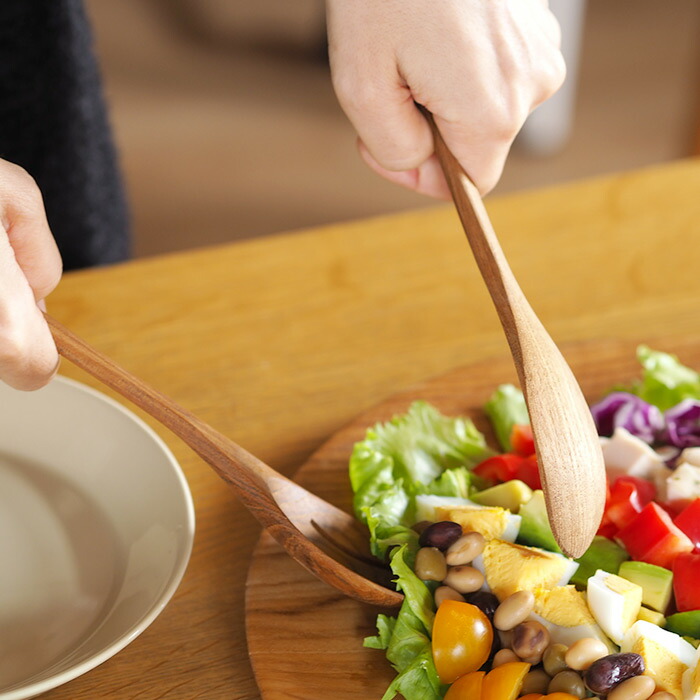 日曜雑貨　サービングスプーン　チーク　/　SUNDAY SUPPLIES