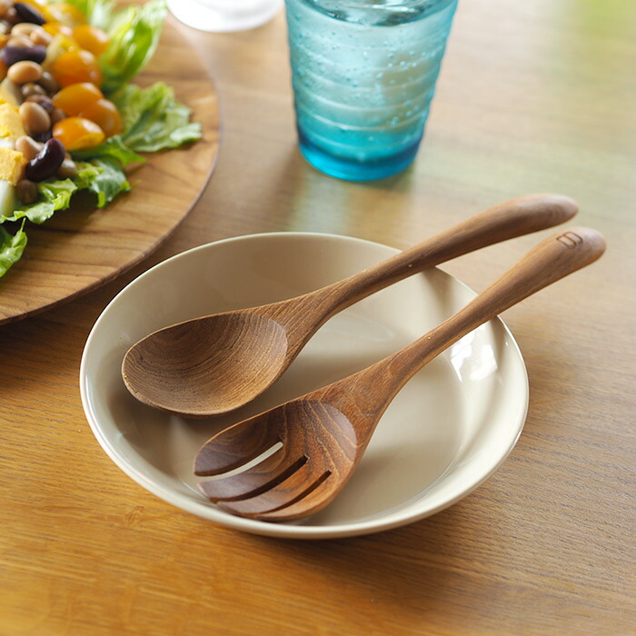 日曜雑貨　サービングスプーン　チーク　/　SUNDAY SUPPLIES