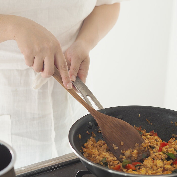 日曜雑貨　スパチュラ　チーク　/　SUNDAY SUPPLIES