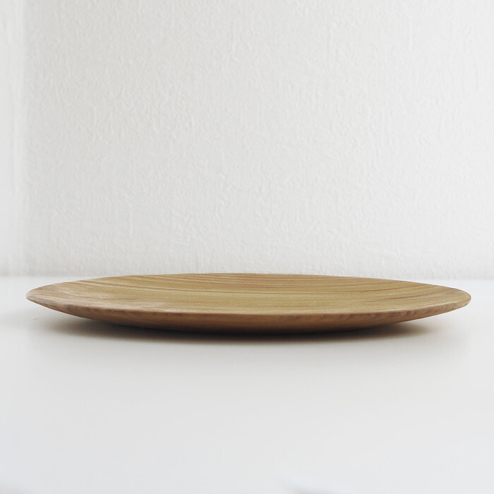 日曜雑貨　プレート ラウンドLL　チーク　/　SUNDAY SUPPLIES