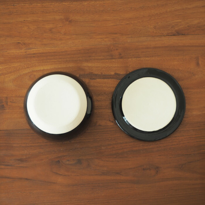 かもしか道具店　陶の飯びつ　ふつう　黒