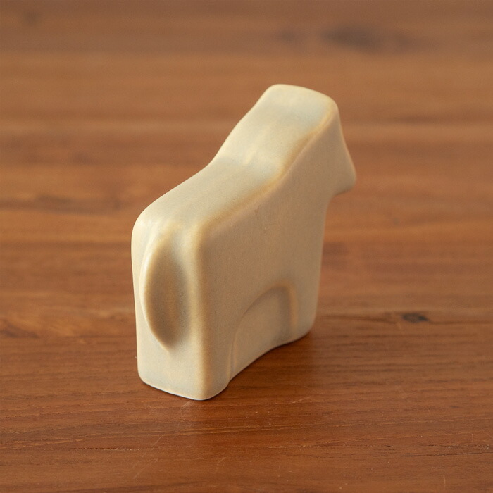 かもしか道具店　馬　ベージュ