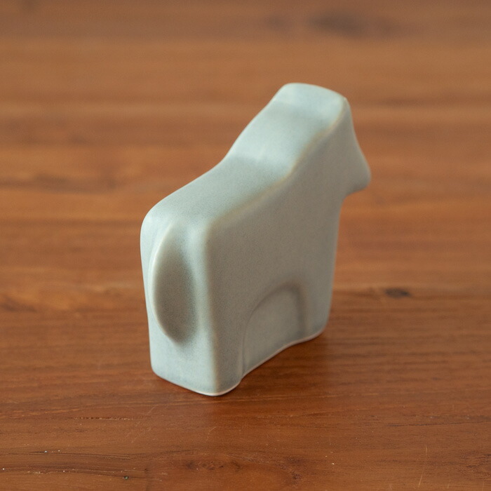 かもしか道具店　馬　ブルーグレー