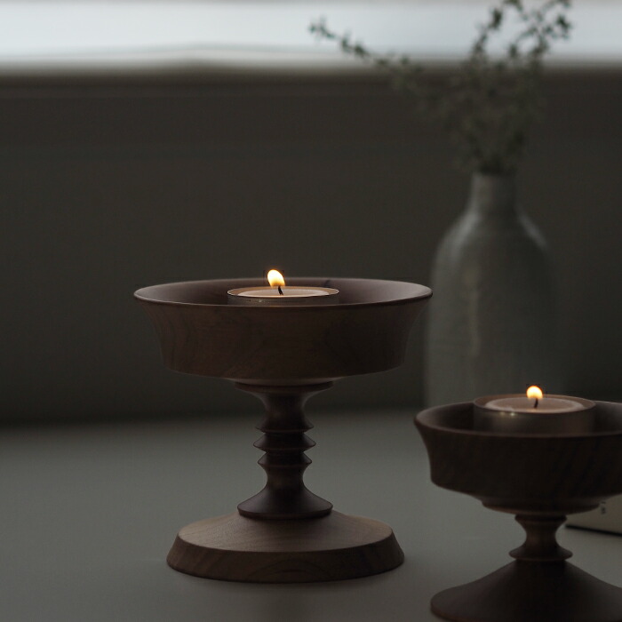 オシオクラフト　キャンドルスタンド　M　桜　/　osio craft