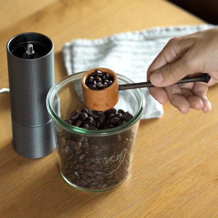 オシオクラフト　コーヒーメジャースプーン　黒染め　M　桜　/　osio craft