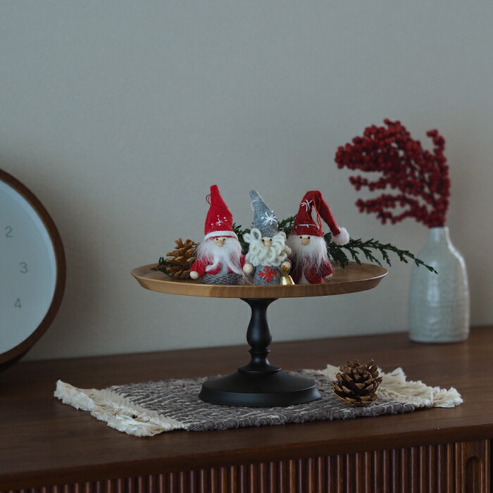 オシオクラフト　コンポート皿　黒染め　桜　/　osio craft