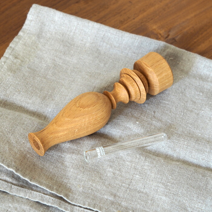 オシオクラフト　フラワーベース　M　楢　/　osio craft