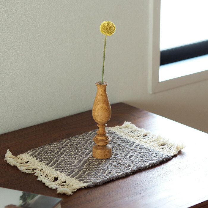 オシオクラフト　フラワーベース　M　楢　/　osio craft