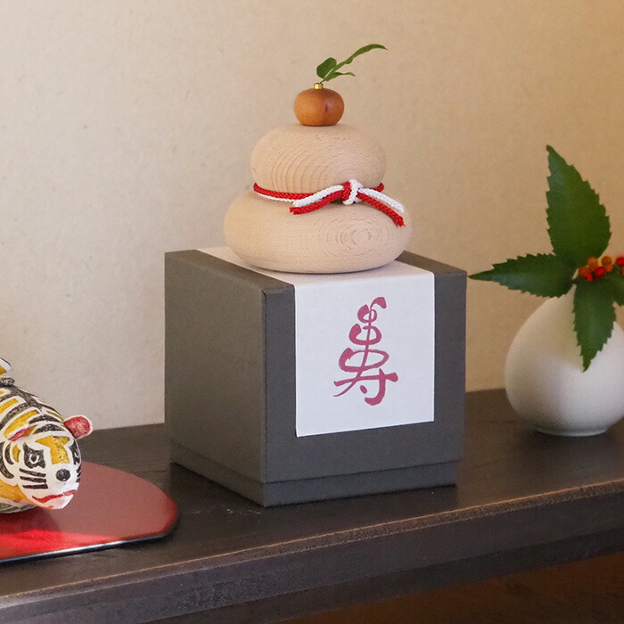 オシオクラフト　木製鏡餅 　/　 osio craft