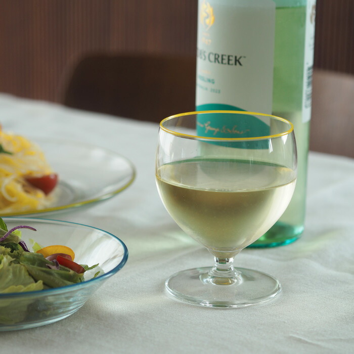 ポトペリー　ビッテ　グラスLOW　イエロー　/　POTPURRI　bitte