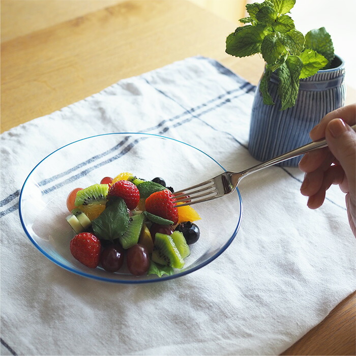 ポトペリー　ビッテ　ディーププレート　17cm　ブルー　/　POTPURRI　bitte