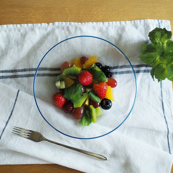 ポトペリー　ビッテ　ディーププレート　17cm　ブルー　/　POTPURRI　bitte