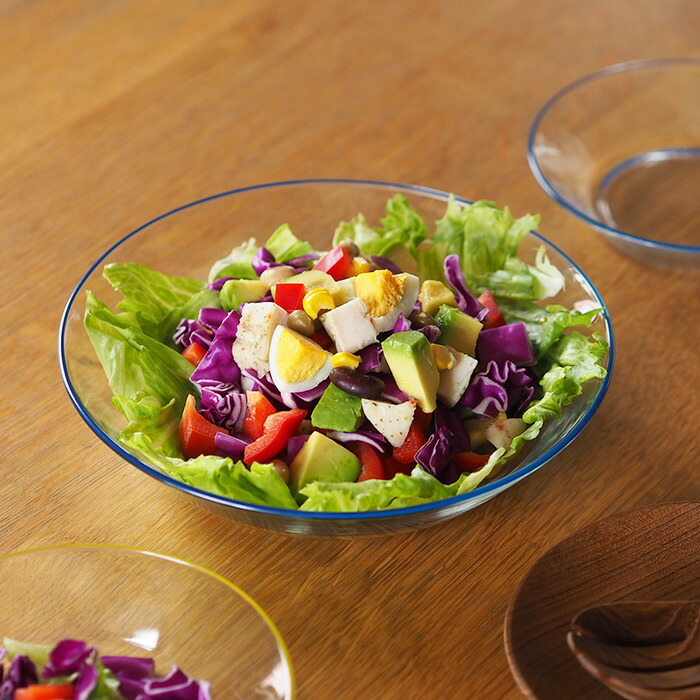 ポトペリー　ビッテ　ディーププレート　21cm　ブルー　/　POTPURRI　bitte