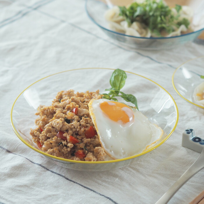 ポトペリー　ビッテ　ディーププレート　21cm　イエロー　/　POTPURRI　bitte