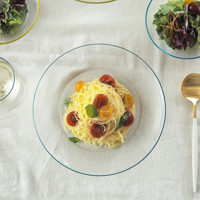 ポトペリー　ビッテ　プレート　23.5cm　ブルー　/　POTPURRI　bitte