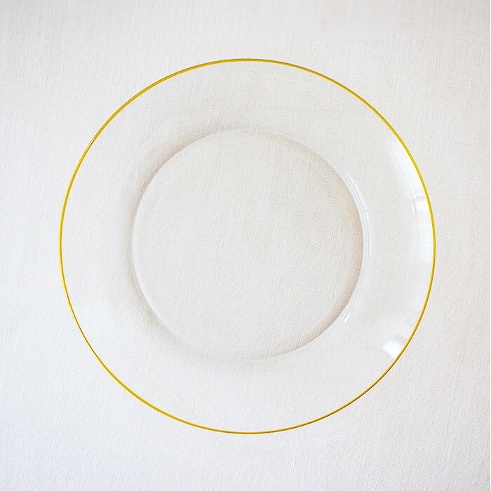 ポトペリー　ビッテ　プレート　23.5cm　イエロー　/　POTPURRI　bitte