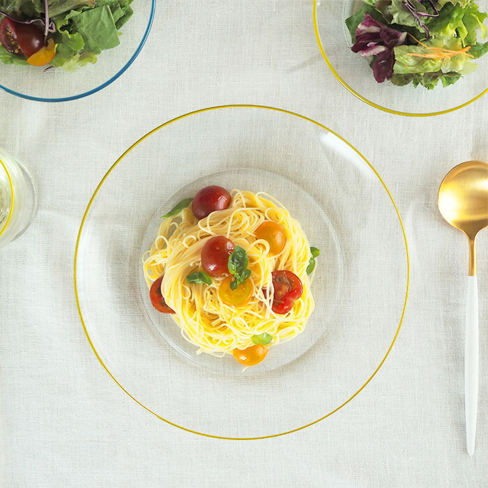 ポトペリー　ビッテ　プレート　23.5cm　イエロー　/　POTPURRI　bitte